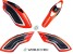 SAB Carbon Haube Matt Orange / Carbon Canopy - Mini Genesis