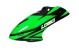 Airbrushhaube Neon Green Black Canopy LOGO 600