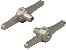 JR Arm fr Stabitsangenrahmen silber (2 St.) VI50/A50T2