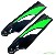 SAB Tail Blades 105mm - Green