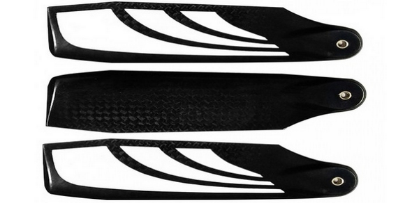 3 Blades NHP 115mm Razor Carbon Tail Blades 