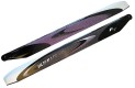 RotorTech ULTIMATE Carbon Hauptrotorbl�tter - 700 mm