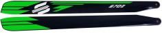 SAB S702 CFK ROTORBLTTER 700 mm / MAIN BLADES - GRUEN