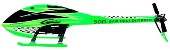 SAB GOBLIN 570 inkl. Rotorbl�tter - Racing Green