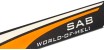 AUSSTELLER - SAB-WOH 710mm CFK HAUPTROTORBLTTER ORANGE / WEISS