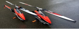SAB GOBLIN 700 SPEED inkl. Speed Blades - BLACK / RED CARBON