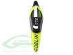 Vollcarbon Haube Gelb / Schwarz - Goblin 770