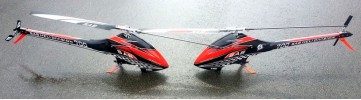SAB GOBLIN 700 SPEED inkl. Speed Blades - BLACK / RED CARBON