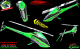SAB GOBLIN 700 SPEED inkl. Speed Blades - Racing GREEN